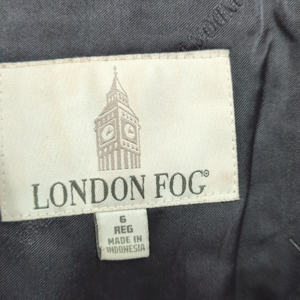 🎵 Vintage London Fog Brown Trench Coat - Picture 6 of 10
